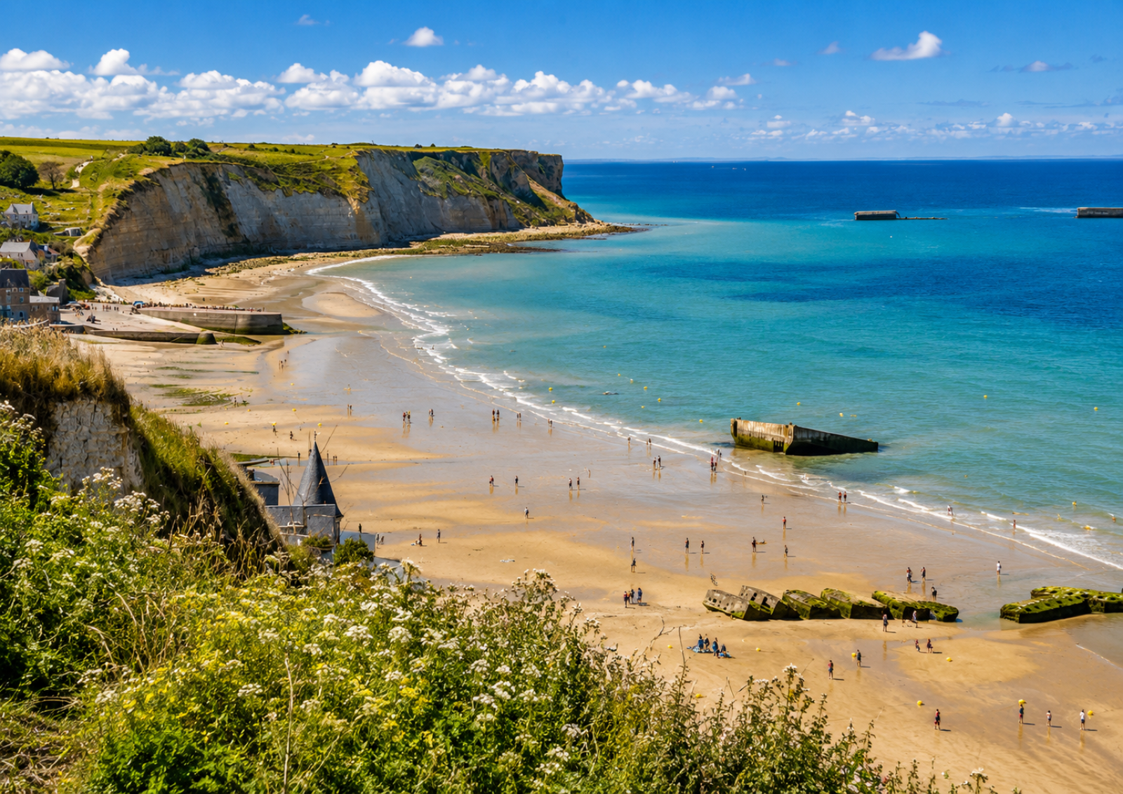 D-Day Landing Beaches Private Tour from Paris
