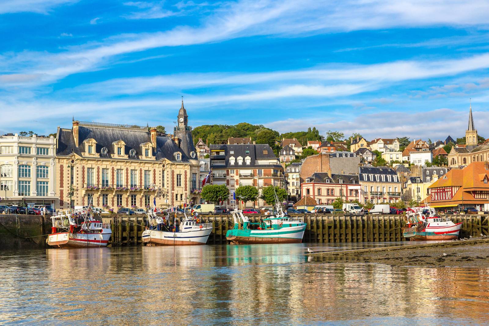 Trouville port 