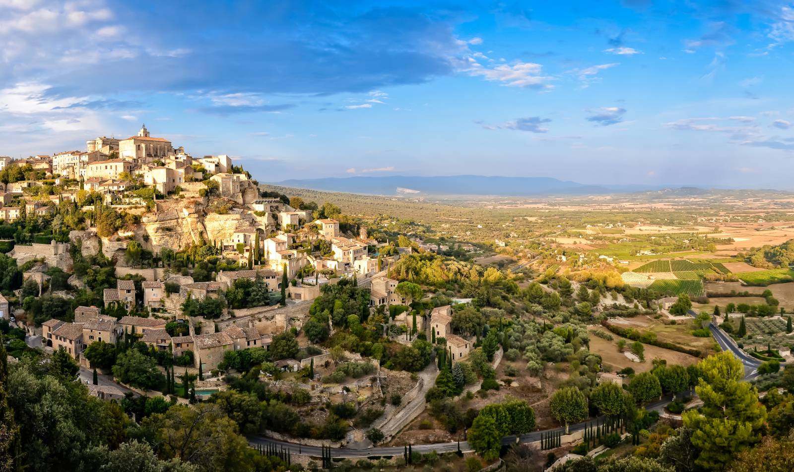 Panoramic View of Gordes