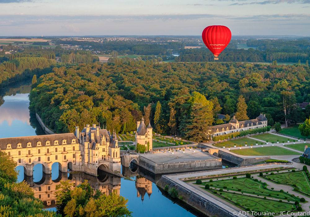Hot Air Balloon Flight Over The Loire Valley