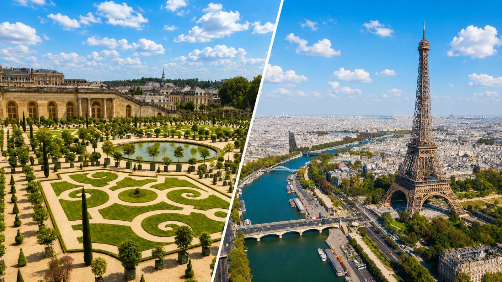 Highlights of Paris & Versailles Full Day Tour