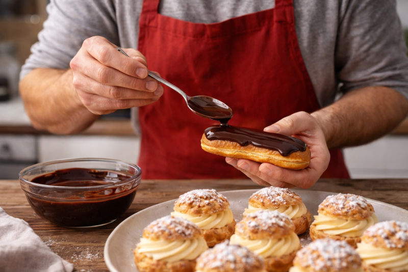 Chocolate Eclairs & Choux Pastry Class