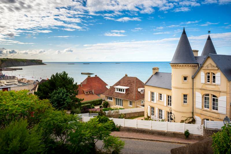 View of Arromanches 