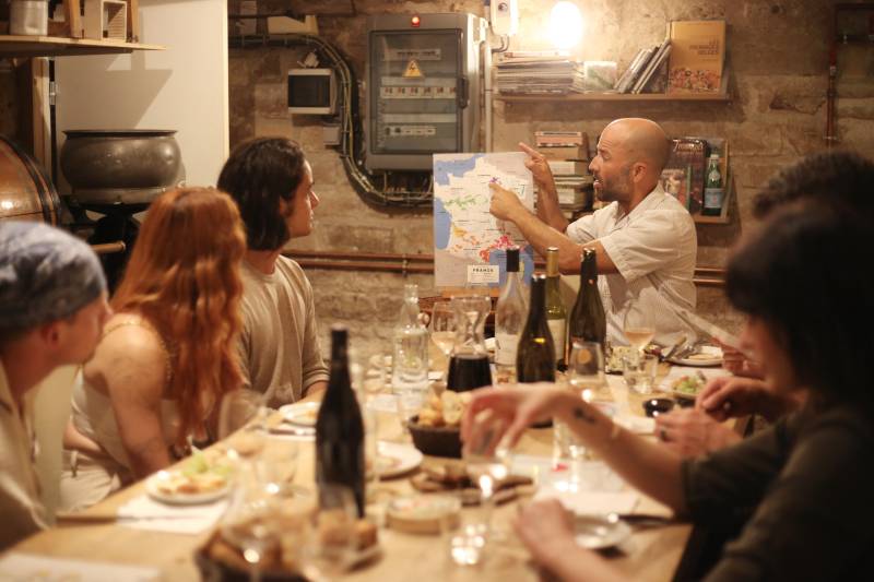 Private cheese & wine pairing in a 17th century cellar in the Marais exclusive experience