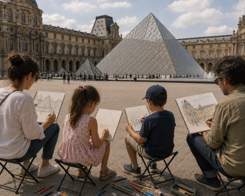 Parisian Drawing Experience