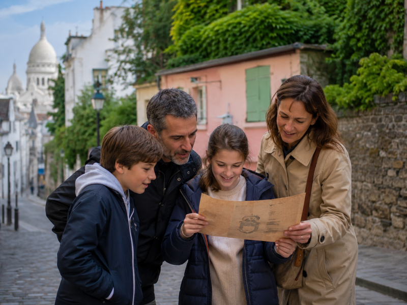Montmartre Treasure Hunt