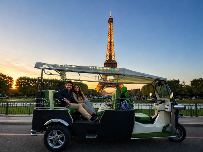 Paris Tuktuk Experience