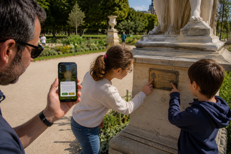 Tuileries Gardens Digital Quest