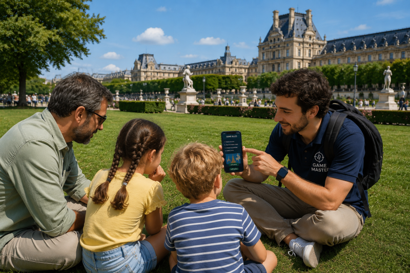 Tuileries Gardens Digital Quest