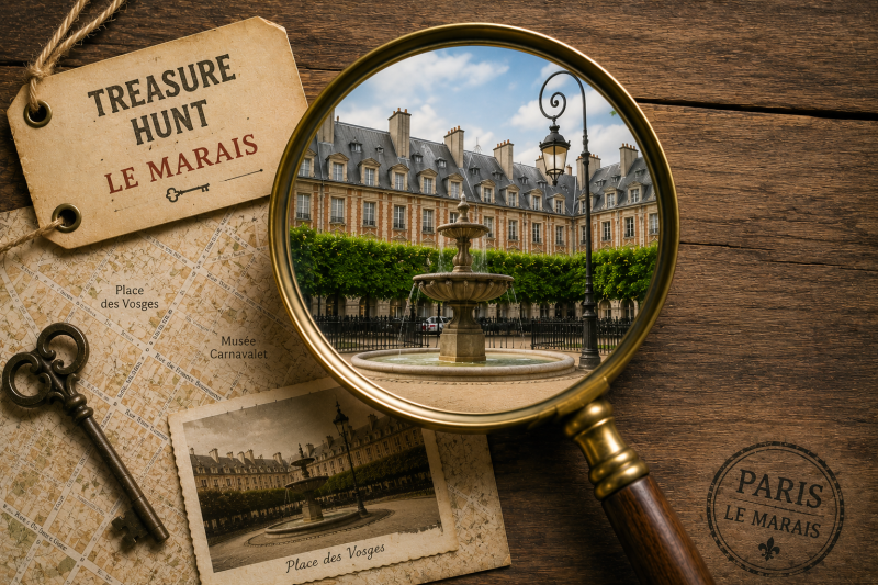 Le Marais Treasure Hunt