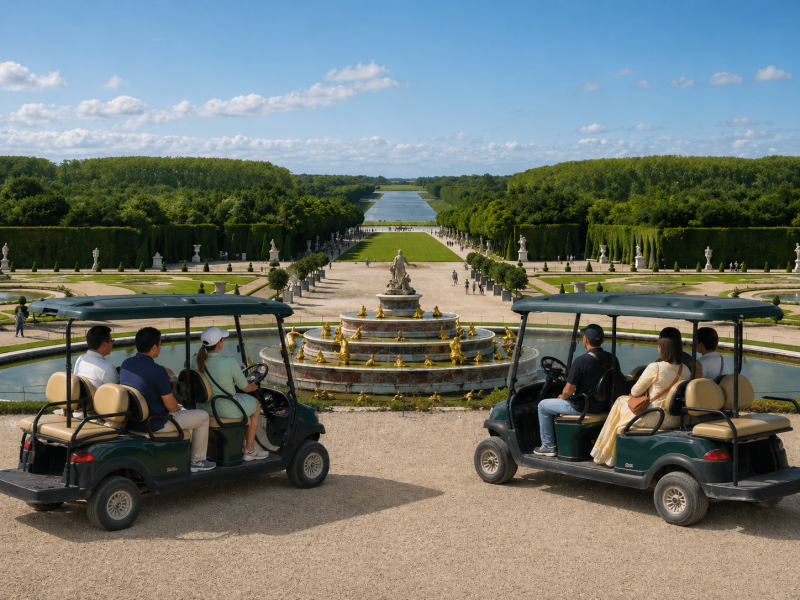 Versailles Private Guided Bike & Golf Cart Tour