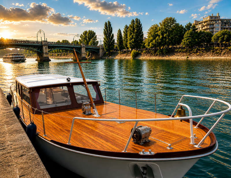 Guided Seine Cruise with Champagne Brunch