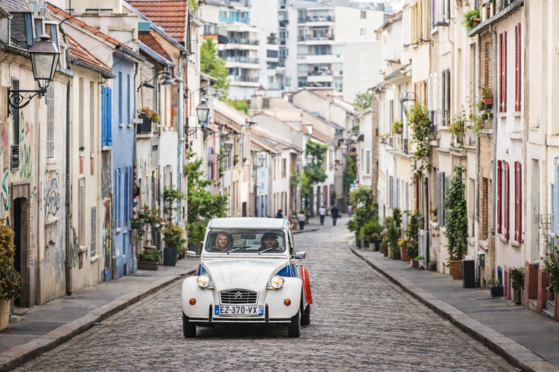 Off the Beaten Path Paris Tour in a 2CV