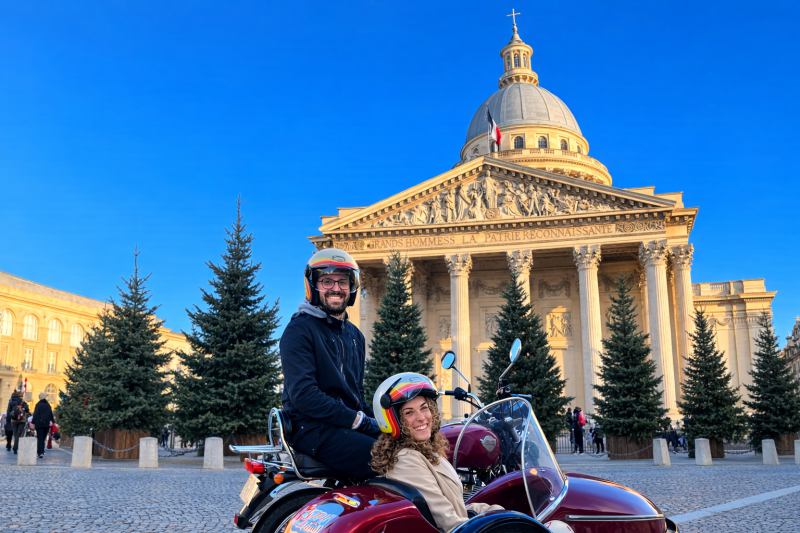 Pantheon sidecar tour