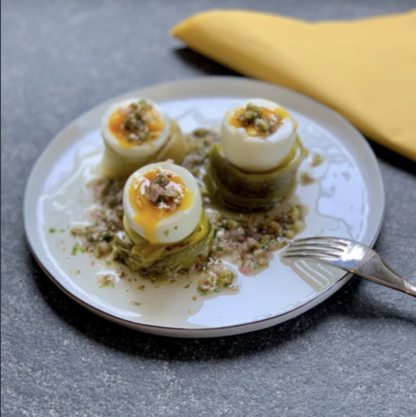 special entree during a private cooking class near Saint Tropez by Deluxe France