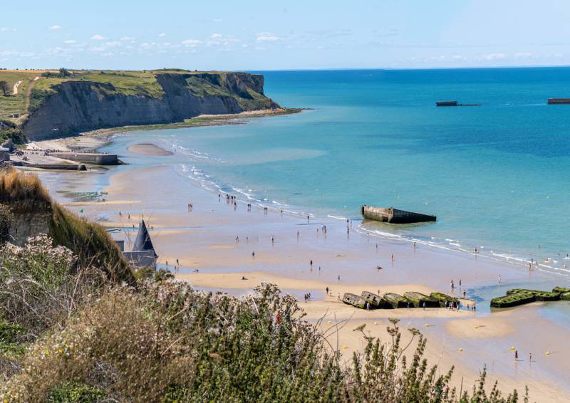 D-Day Normandy Landing Beaches Private Full Day Tour From Deauville