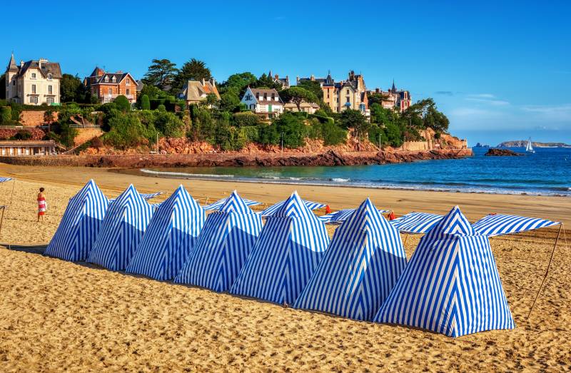 Plage L'Ecluse in Dinard