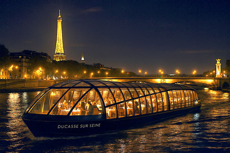 Gastronomic Dinner Cruise Ducasse Sur Seine