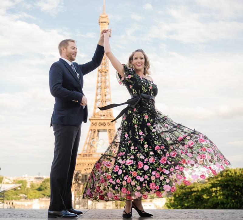 45 Minute Private Photoshoot in Paris