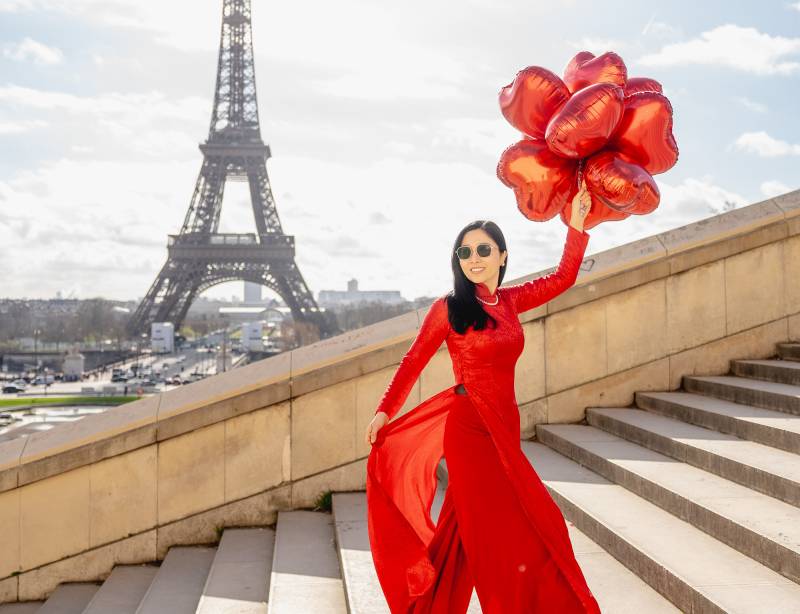 45 Minute Private Photoshoot in Paris