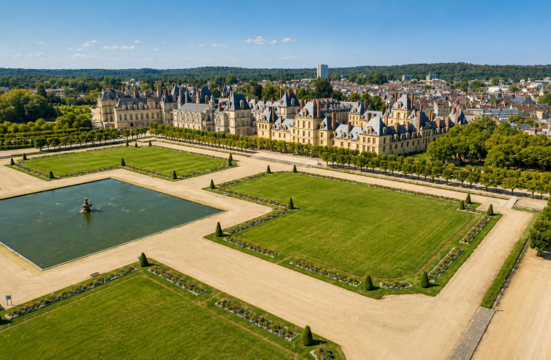 Fontainebleau Castle & Gardens Private Tour from Paris