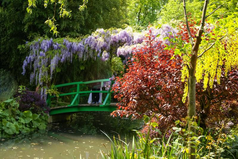 Japanese bridge in Giverny