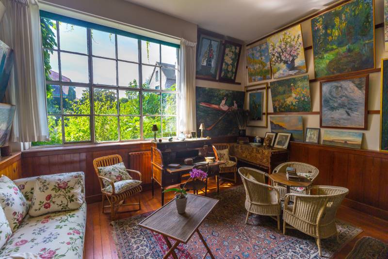 inside of Monet's House