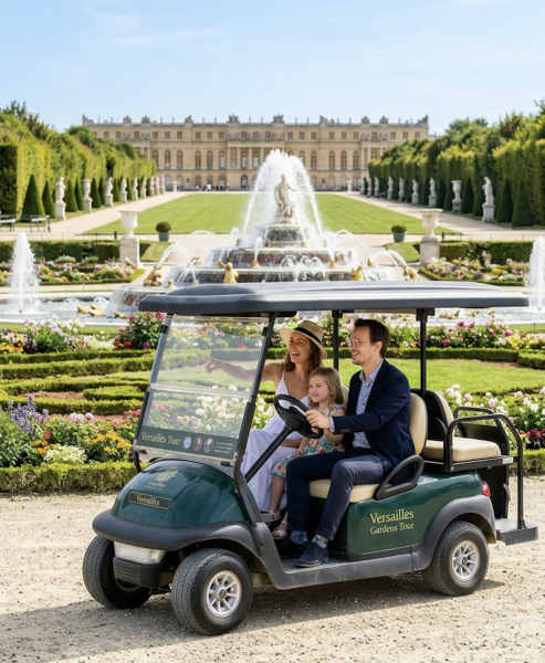 Family-Friendly Versailles by Golf Cart