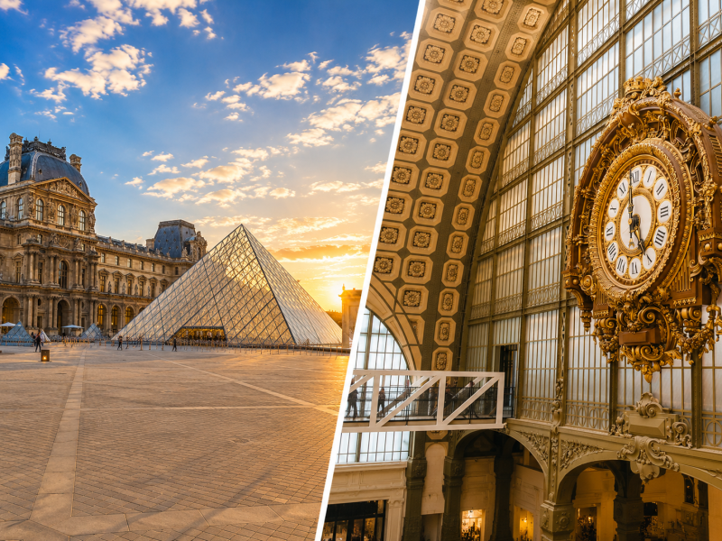 Louvre & Orsay Museums Private Guided Tour