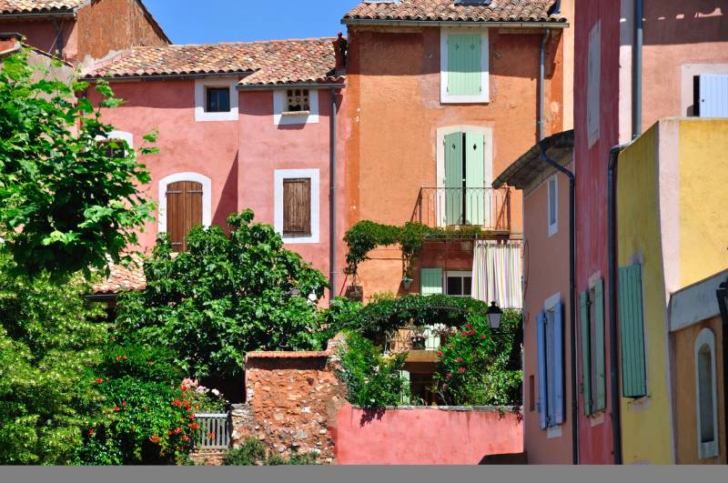 Luberon Village street view