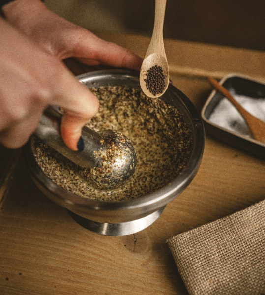 Private Visit of the Last Mustard Mill in Burgundy