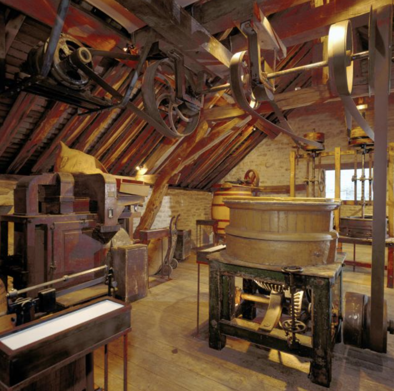 Private Visit of the Last Mustard Mill in Burgundy