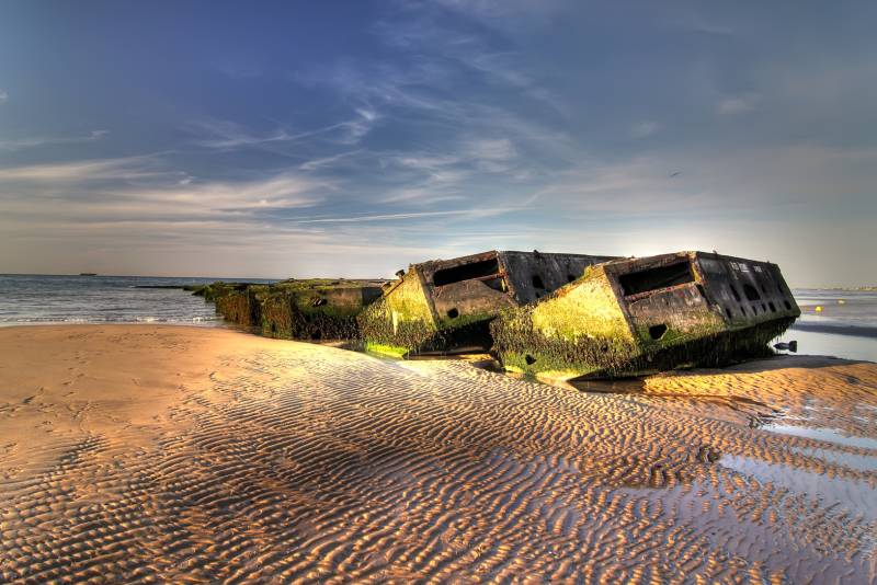 D Day Lnding Beaches in Normandy 
