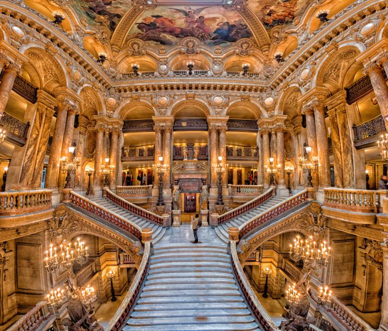 Inside of The Opera Garnier , Deluxe France private Tours