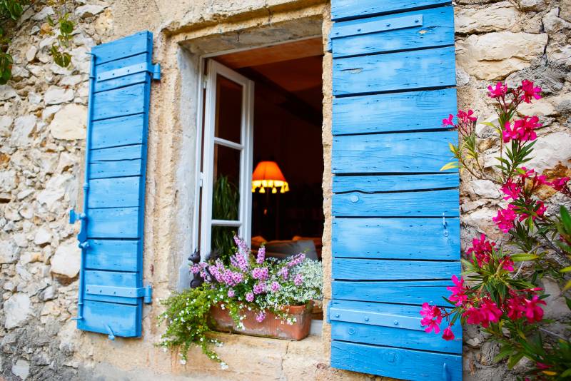 Blue Window in Gordes