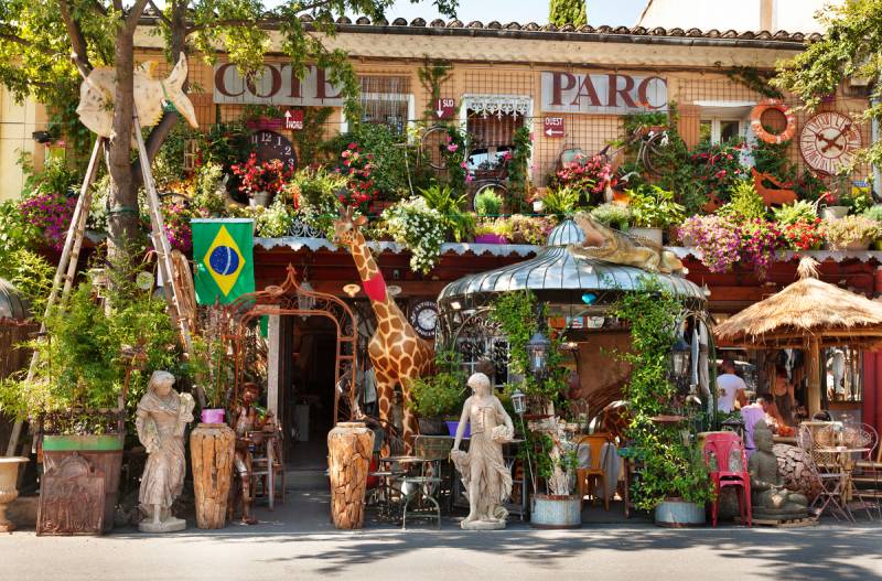 Isle-sur-Sorgue Antiques Market & Luberon Villages from Avignon