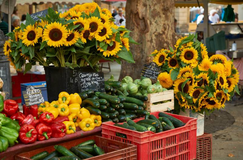 Provencal Market Visit & Cooking Class