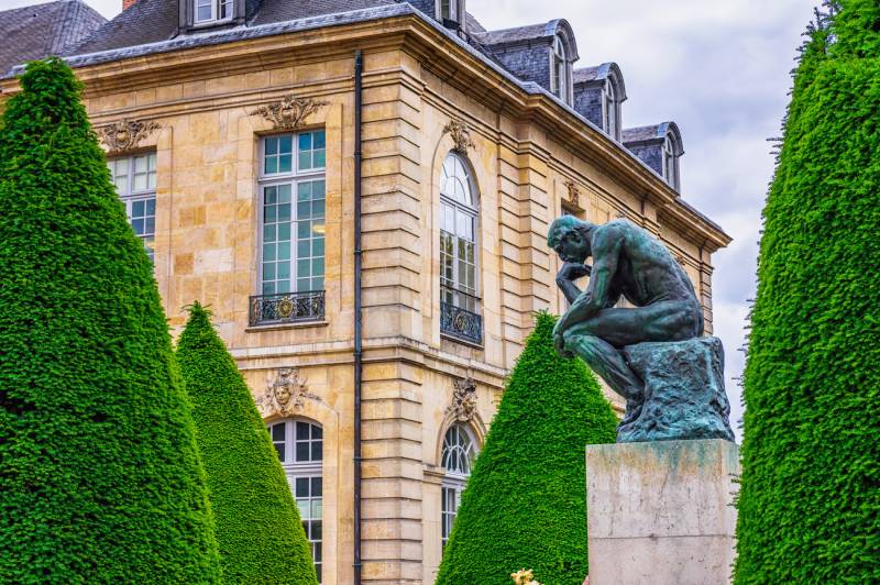 Rodin Museum sculpture in Paris
