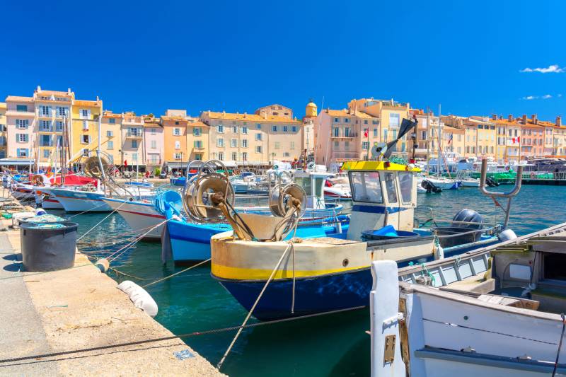 Saint Tropez port
