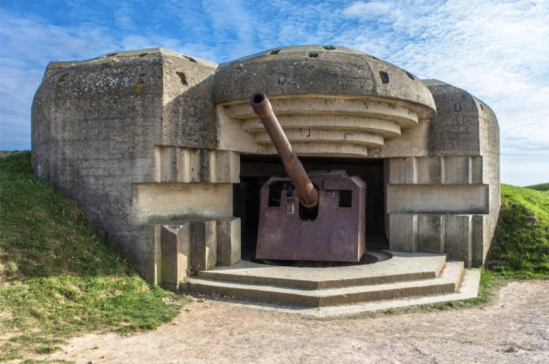 D-day Landing Beaches Helicopter Panoramic Flight