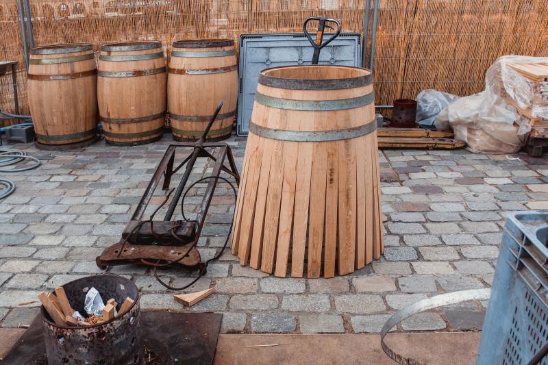 Private Visit of the Last Barrel Maker in Champagne