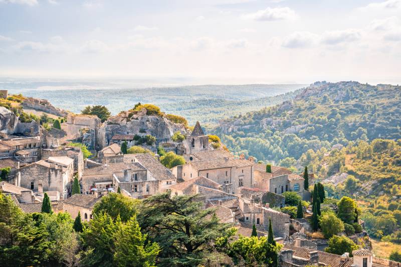 Alpilles views during an Alpilles guided Hiking Tour