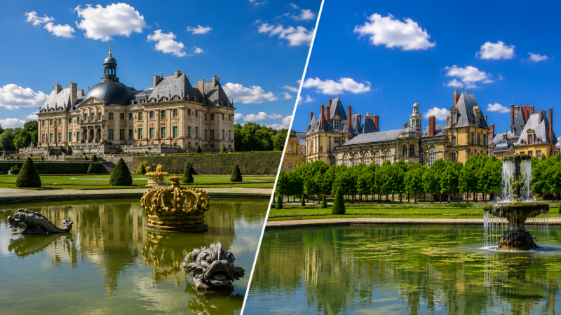 Fontainebleau & Vaux le Vicomte Private Tour from Paris