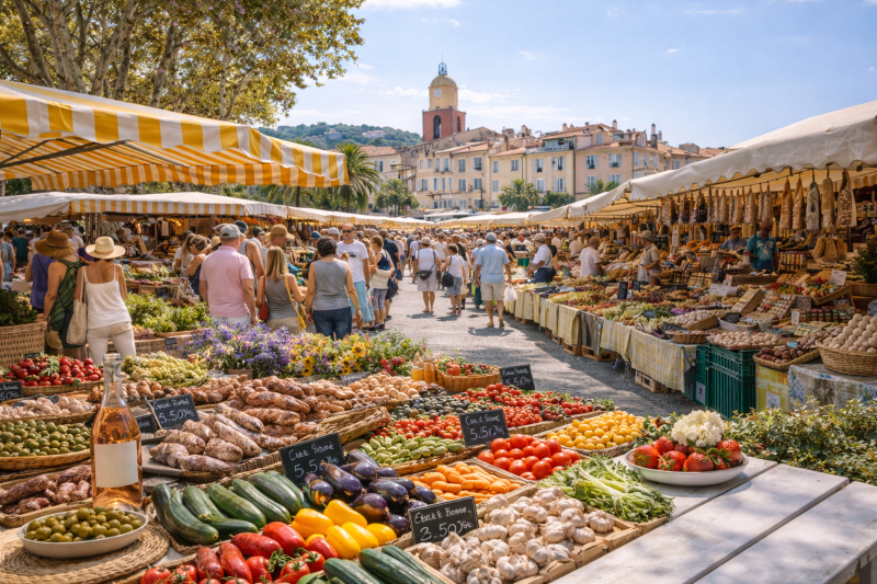 Saint Tropez Private Market Food Tour