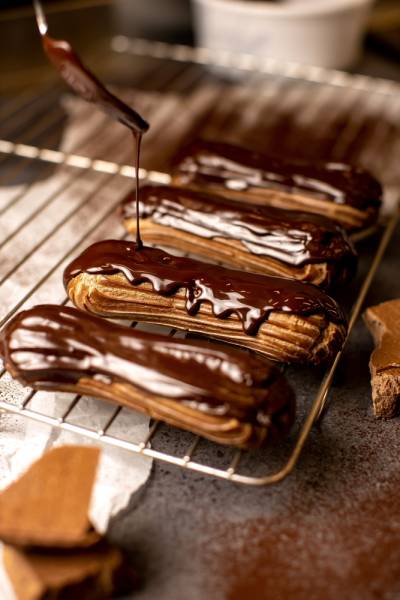 Chocolate Eclairs & Choux Pastry Class