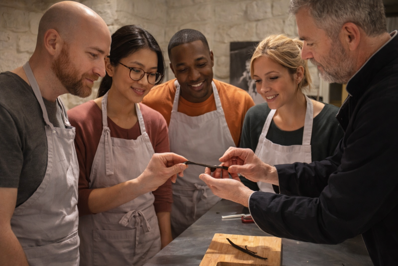 Parisian Market Visit & Cooking Class