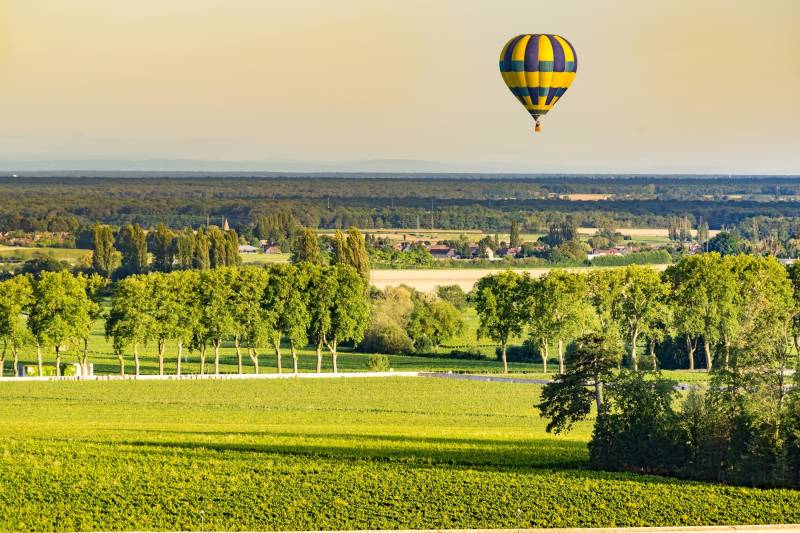 Hot Air Balloon Experience in Beaune's Vineyards