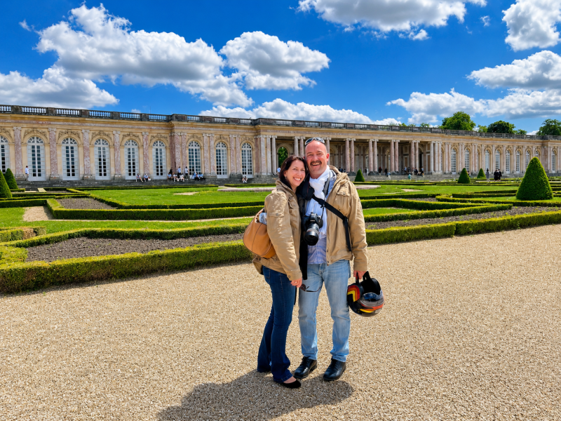 Versailles Tour in a Vintage Sidecar