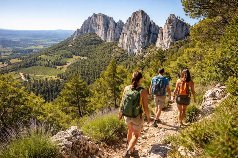 Dentelles de Montmirail Hiking Tour