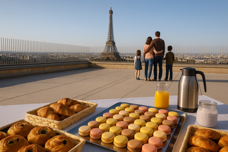 Private VIP Breakfast On The Arc de Triomphe With Guided Tour